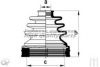 ASHUKI 0864-7201 Bellow Set, drive shaft